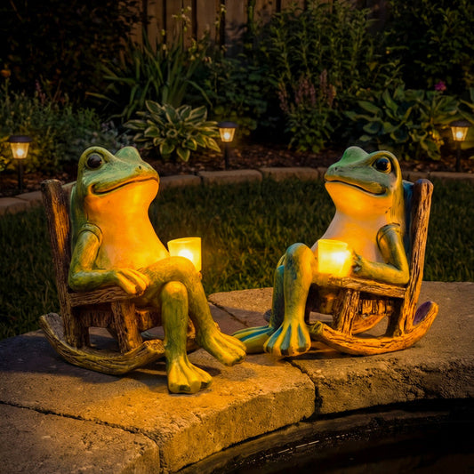 The Luminous Garden Frog