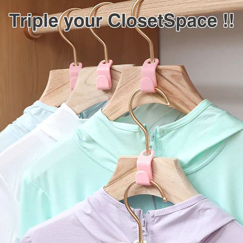✨Limited-time offer, 50% off✨ Space-saving coat hooks, pack of 20