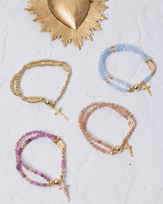 🔥 Befristetes Angebot – Die letzten 24 Stunden! 🔥 49 % Rabatt – ✝️ Handgefertigte Rosenkranz-Armbänder 📿