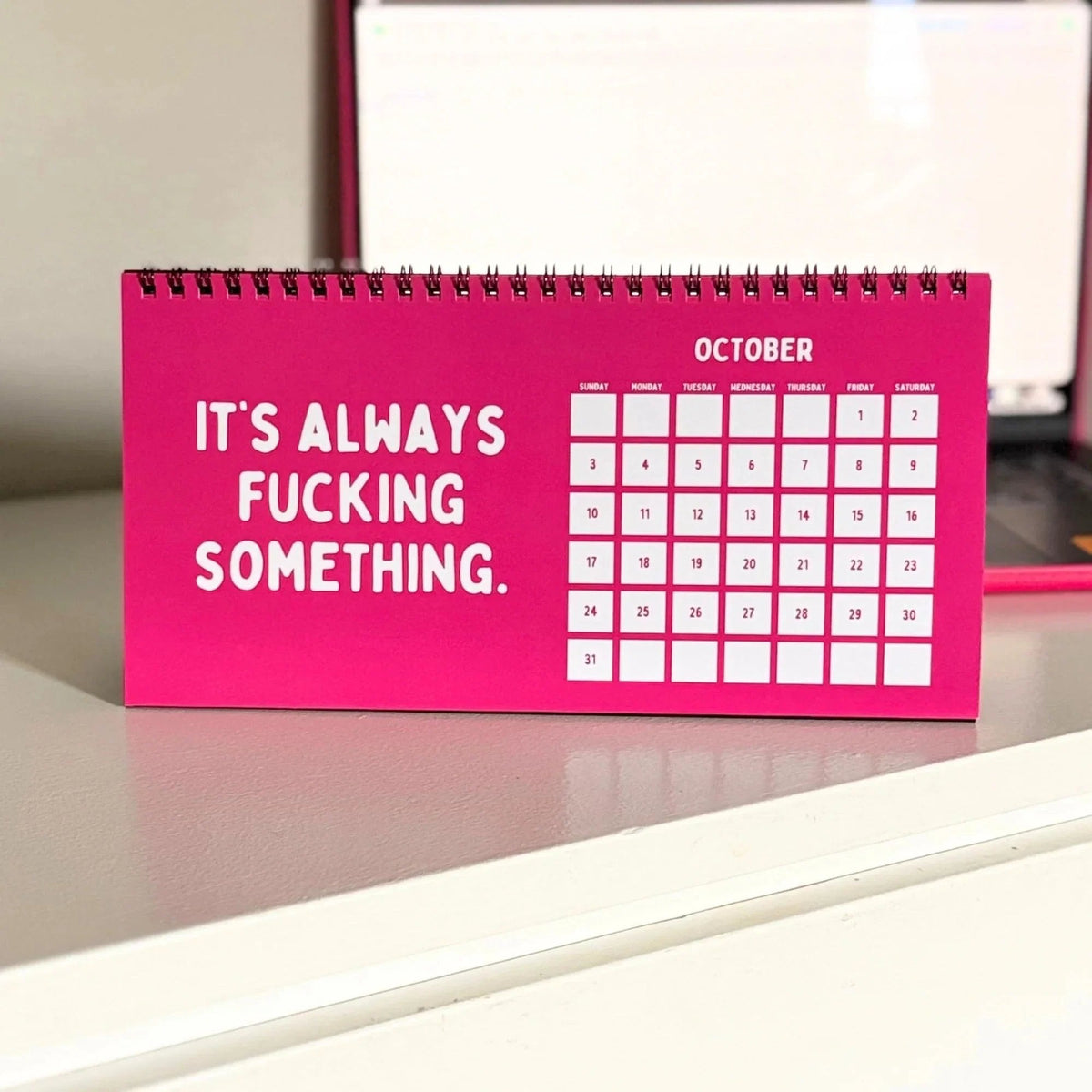 π
2027 Things I Want to Say at Work But I Can't Calendar