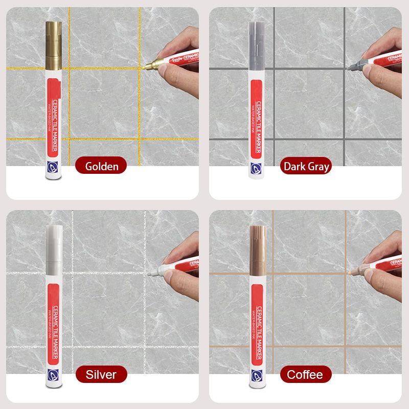 ✏️Mold-resistant and waterproof grout pen for ceramic tiles