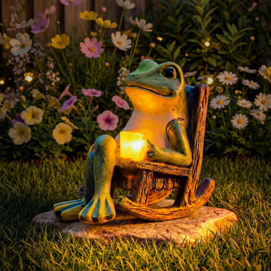The Luminous Garden Frog
