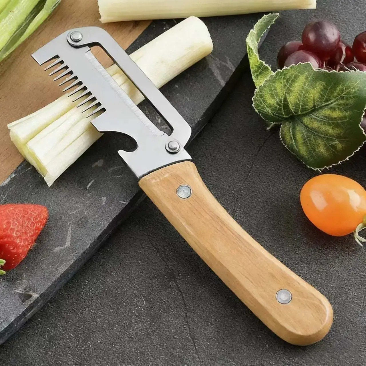 🔥2er-Pack multifunktionale Küchenschäler🥕