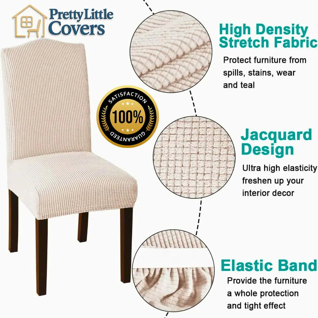 🪑💦Stylish chair covers – give your old chairs a fresh new look!