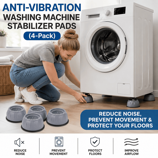 🏠 Vibration-damping pads for washing machine (4 pcs)