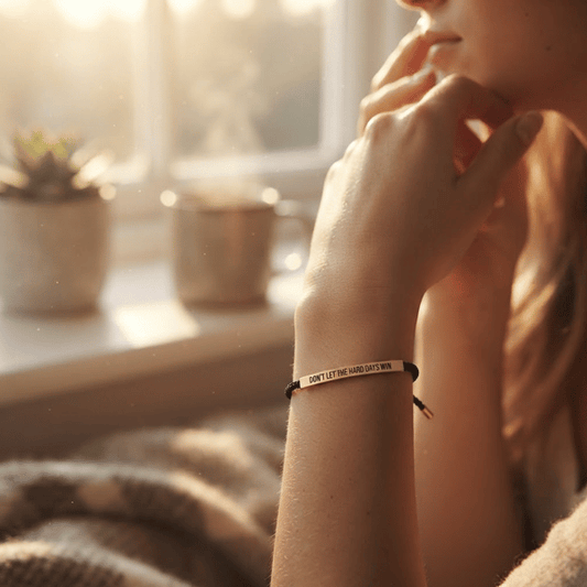 💖Inspirational Bracelet – A Meaningful Reminder To Stay Strong & Keep Going(Buy 2 Free Shipping)