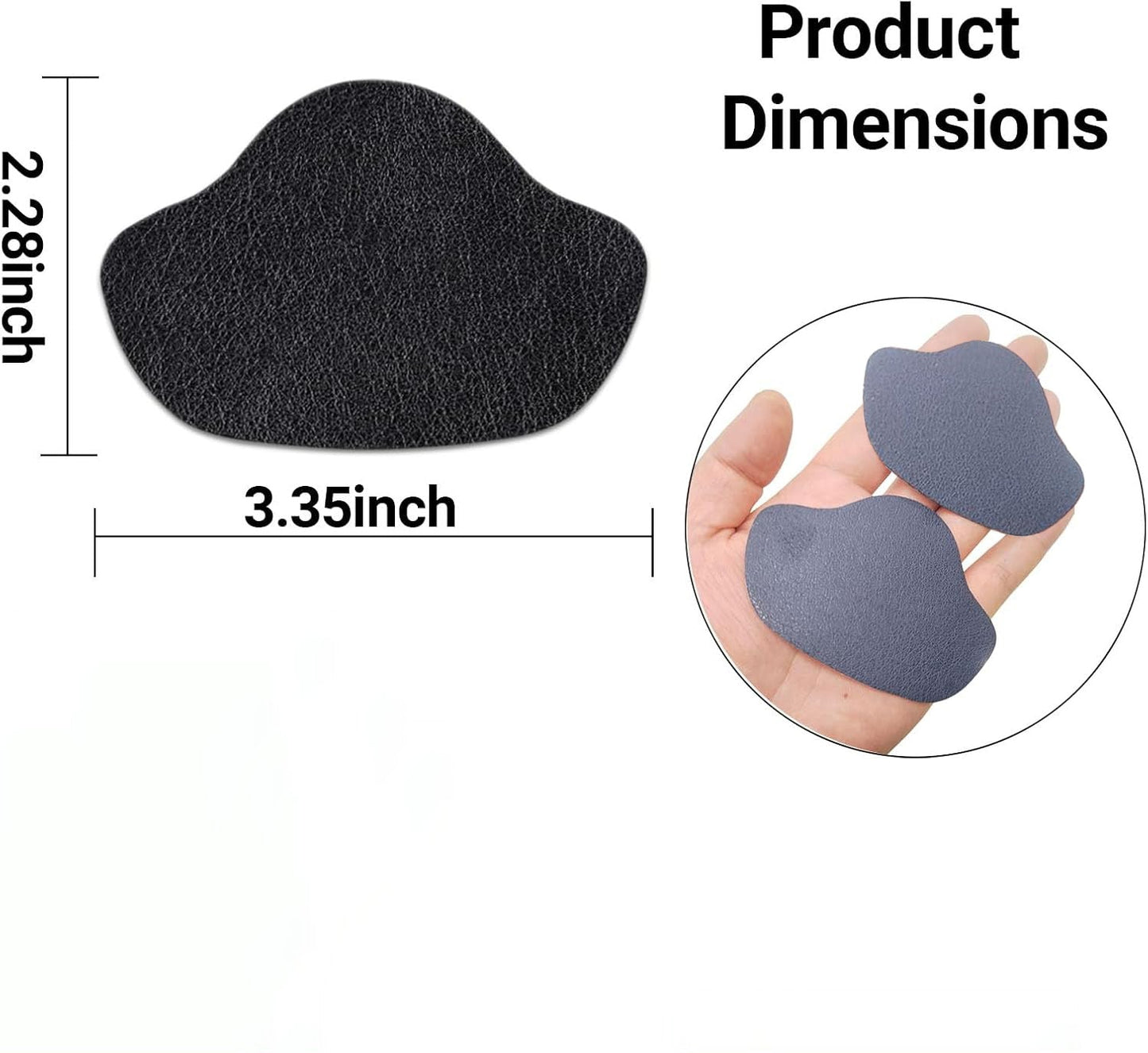 👟Multicolor Self-Adhesive Microfiber Patch (Pack of 6)