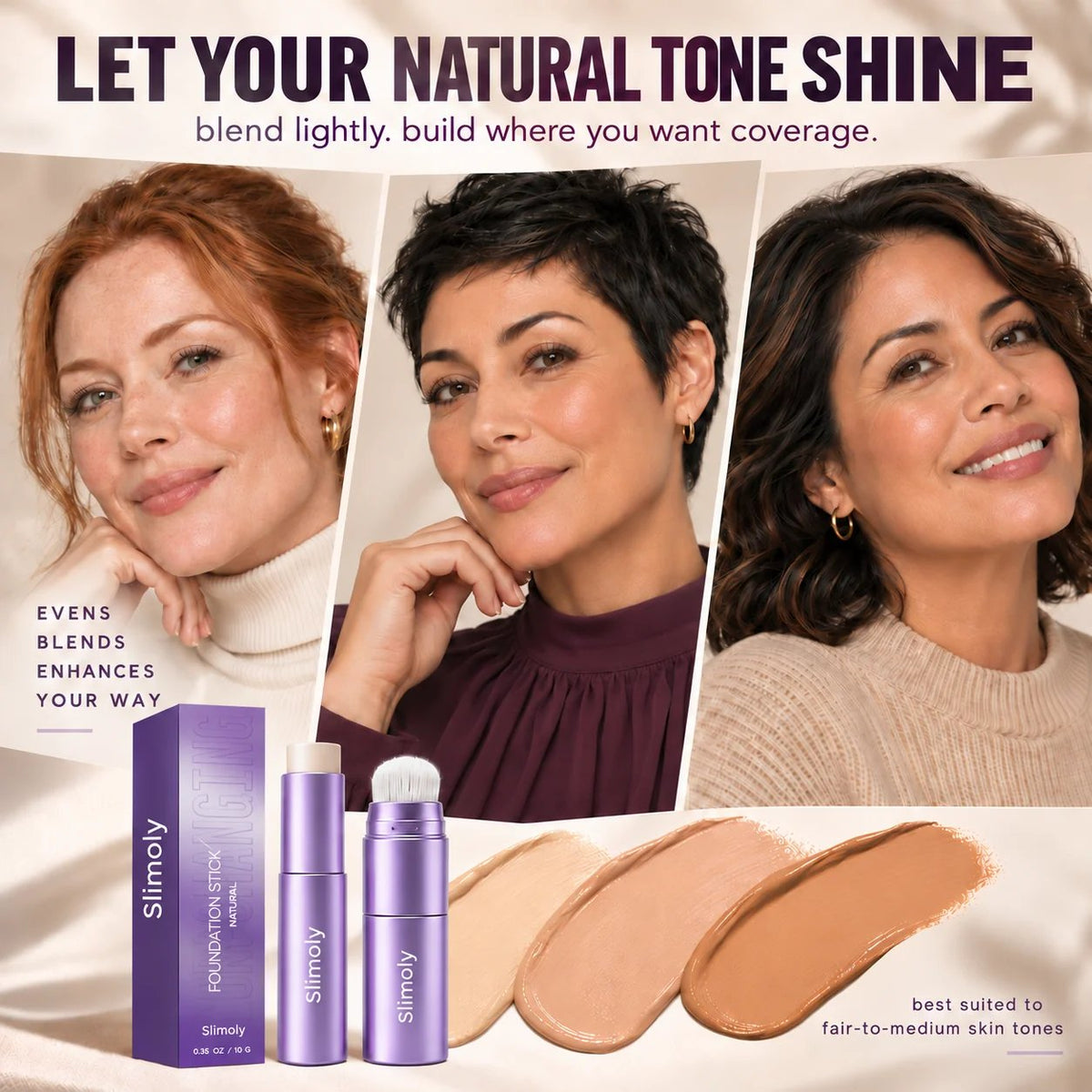 🔥Changing Foundation Stick  – The stick that makes mature skin glow again 2026