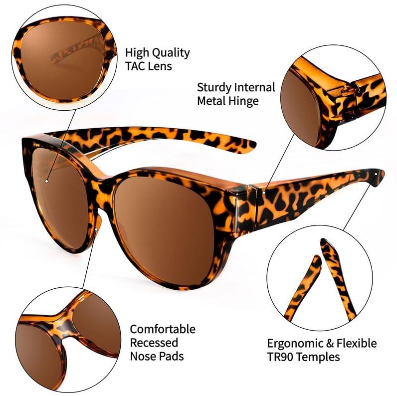 🕶 Limited time offer: buy 1, get 1 free 🔥 Brand new, extra large cat eye sunglasses with UV400 protection