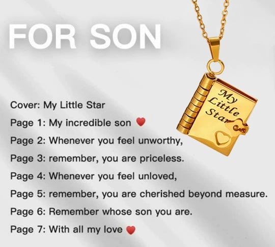 💕Meaningful Keepsake Necklace – Heartfelt Gift for Someone Special