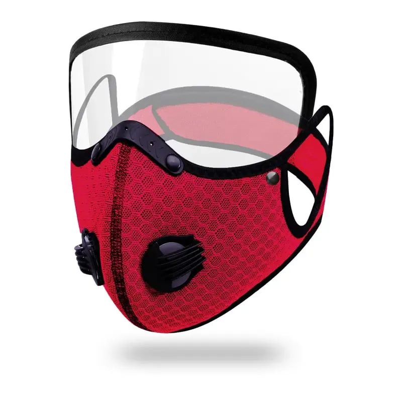🔥 Last day of 50% off 💖 Reusable dust mask with activated carbon filter – designed for an active lifestyle