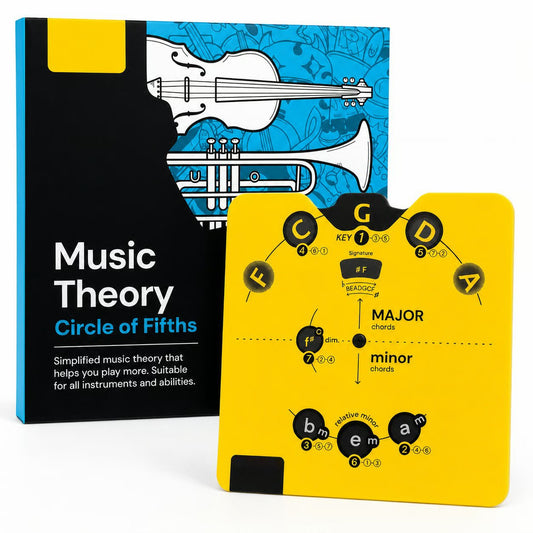 🔥 Last day of 50% off – “Circle of Fifths” Music Theory Wheel Set | Practical Guide to Chords, Keys, and Songwriting for Musicians🎹🎸💕