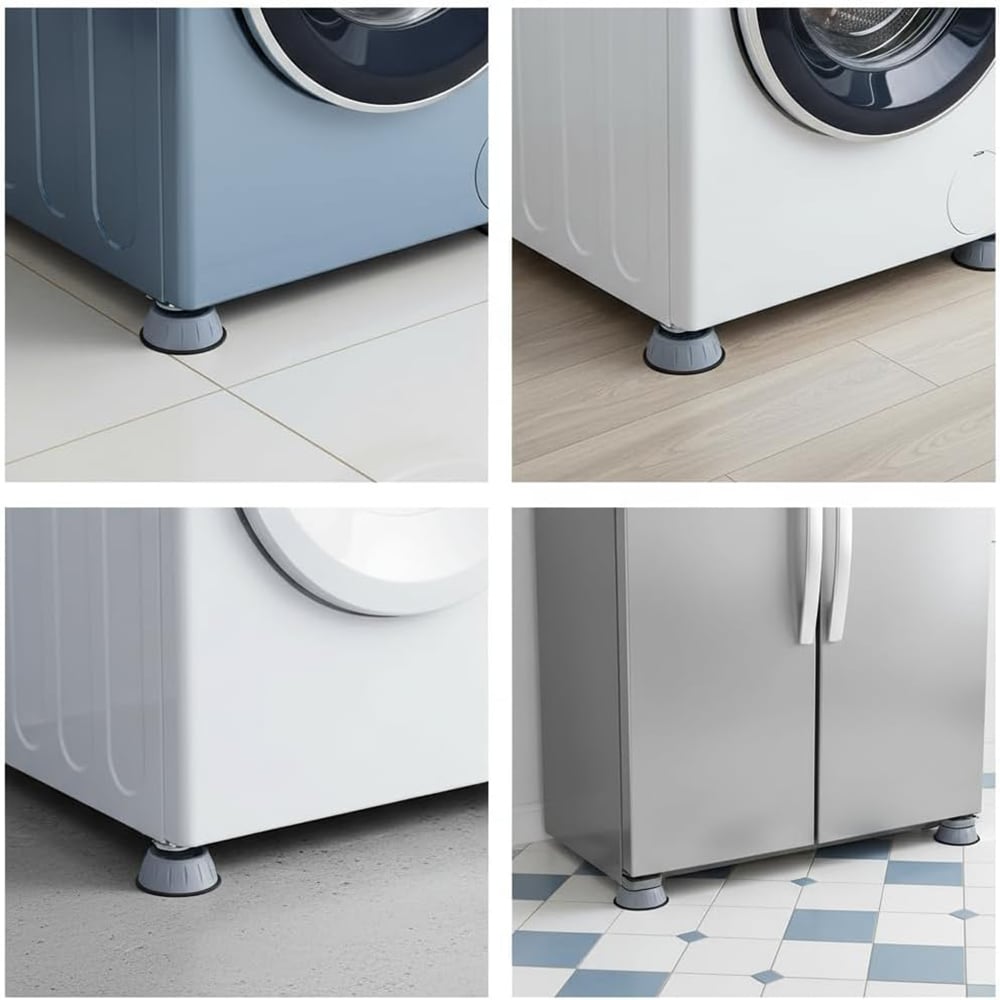 🏠 Vibration-damping pads for washing machine (4 pcs)