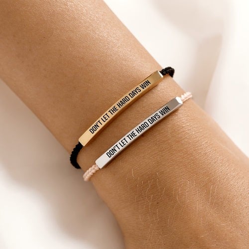 💖Inspirational Bracelet – A Meaningful Reminder To Stay Strong & Keep Going(Buy 2 Free Shipping)