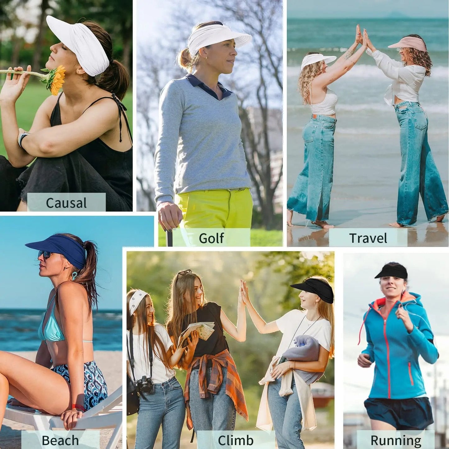 🔥Letzter Tag mit 50 % Rabatt – Damen-Sonnenhut mit UV-Schutz UPF 50+