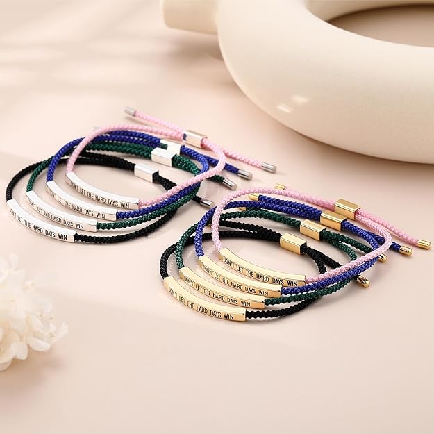 💖Inspirational Bracelet – A Meaningful Reminder To Stay Strong & Keep Going(Buy 2 Free Shipping)