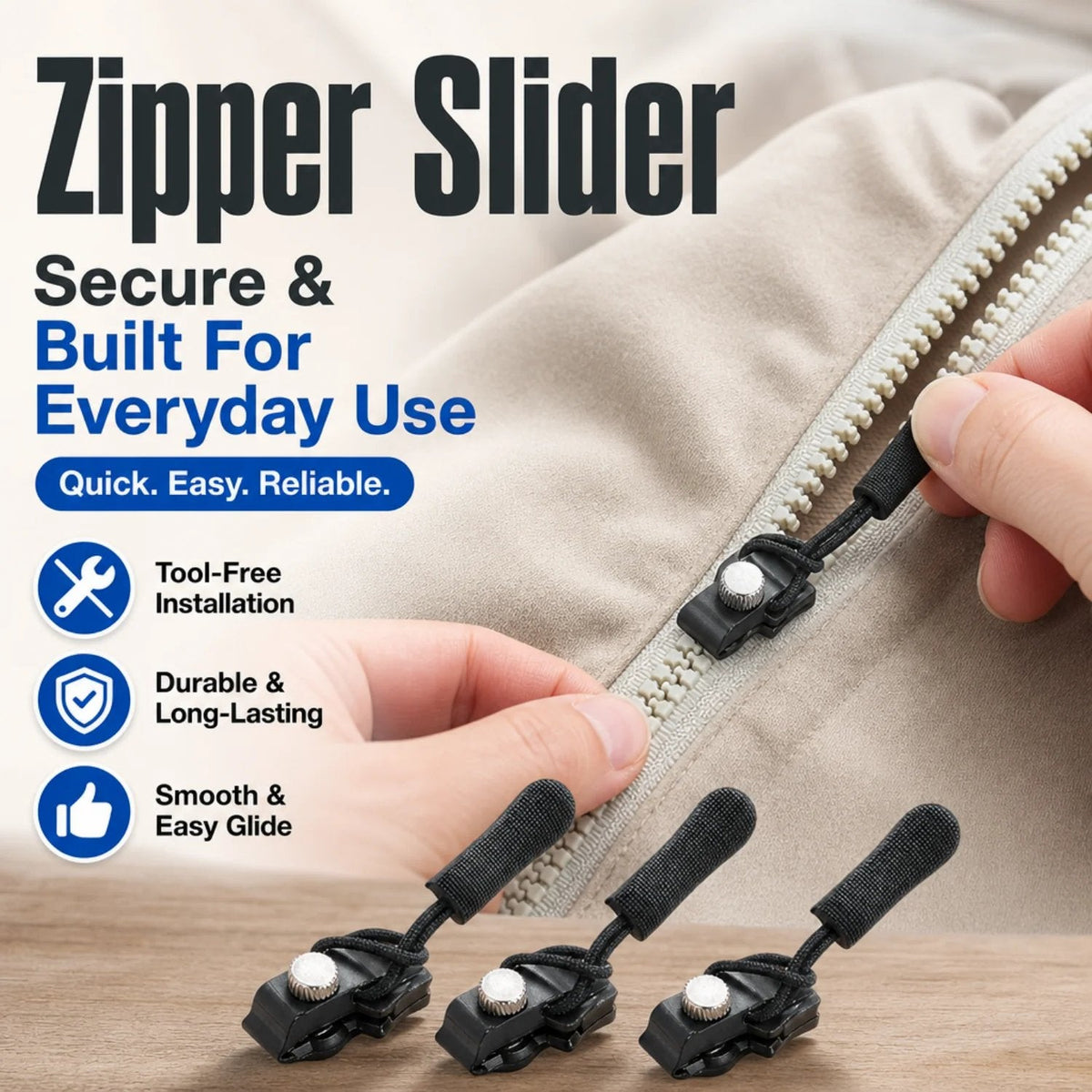 🔥Last Day 50% OFF🔧 Universal Zipper Repair Tool | Instant Fix for Broken Zippers