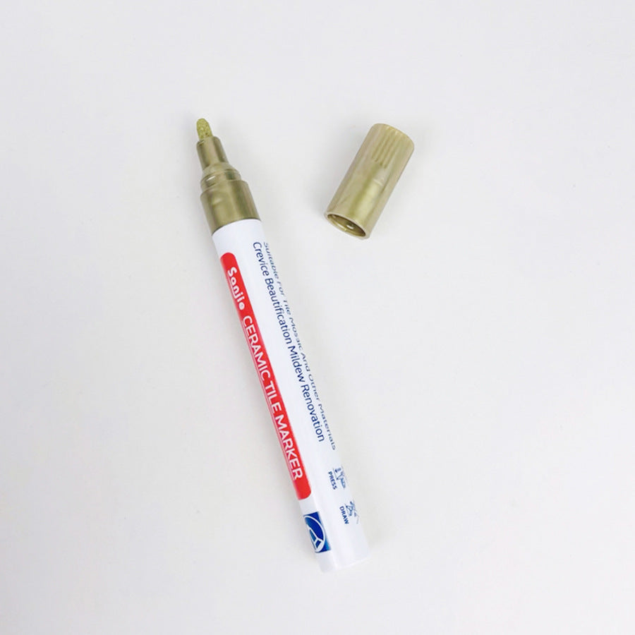 ✏️Mold-resistant and waterproof grout pen for ceramic tiles