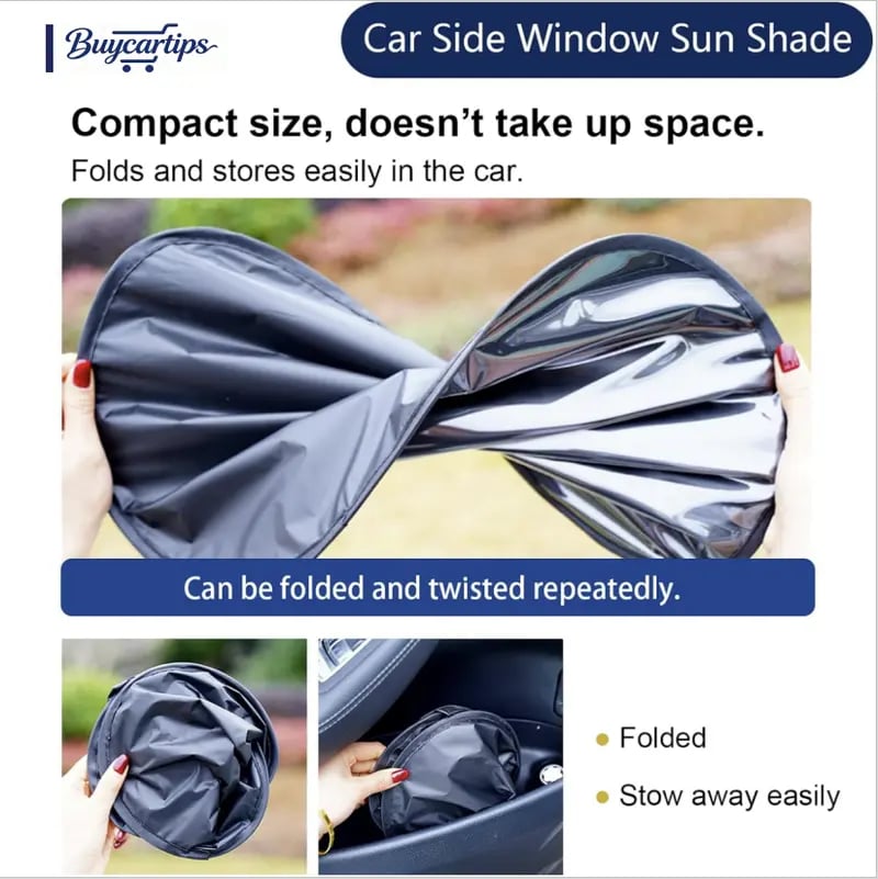 📢⏰Universal static sunshade for the side window
