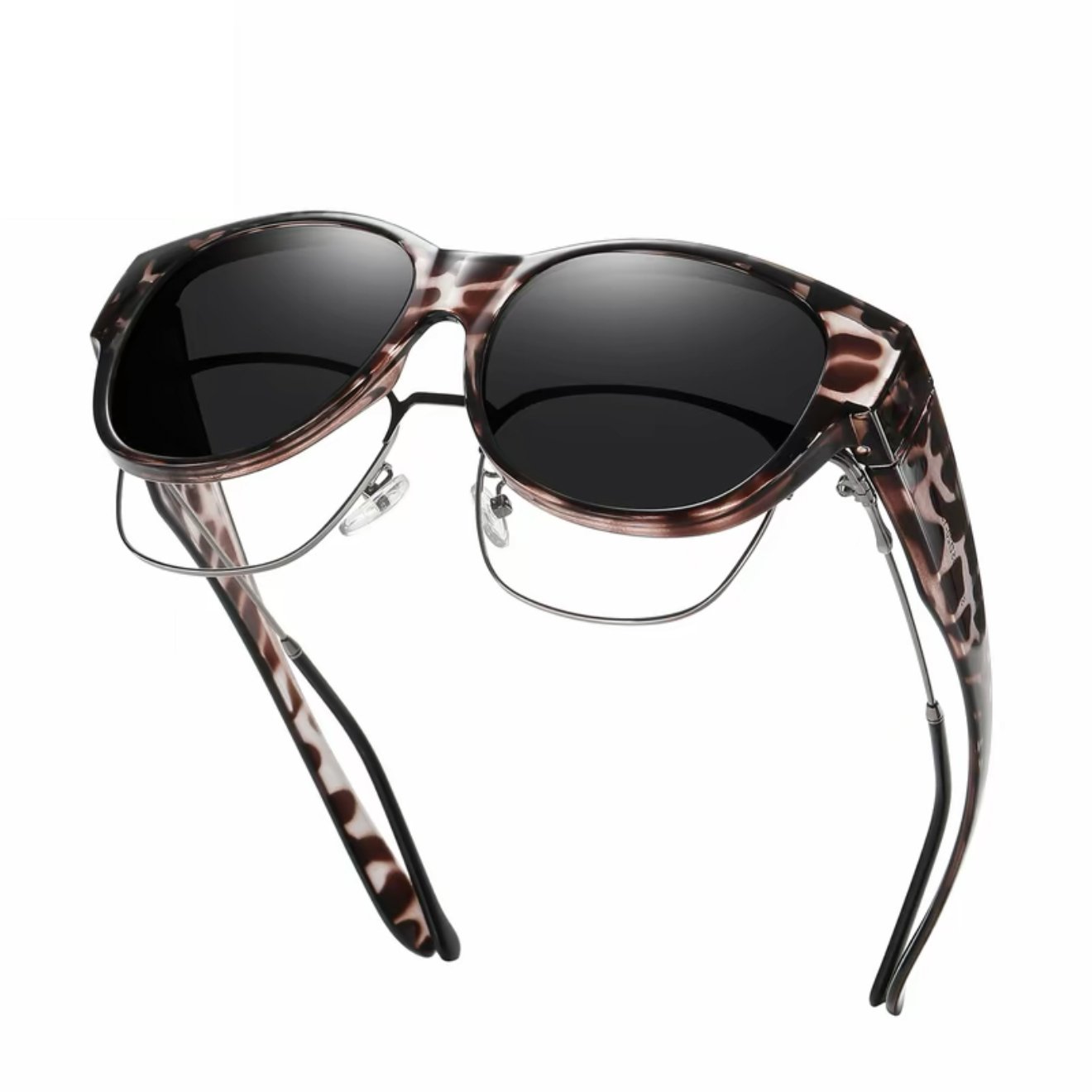 🕶 Neue XL-Cat-Eye-Sonnenbrille mit polarisierenden Gläsern und UV400-Schut