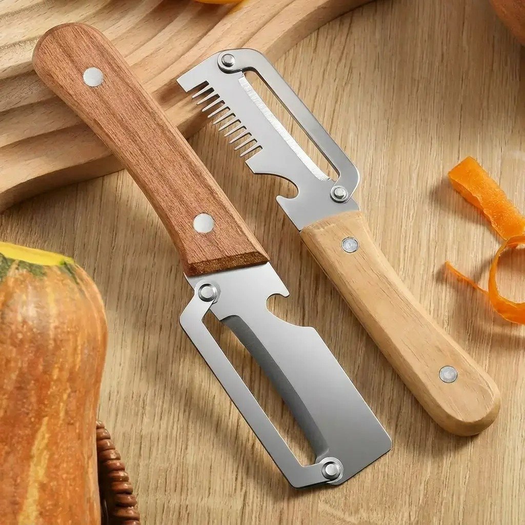 🔥2er-Pack multifunktionale Küchenschäler🥕