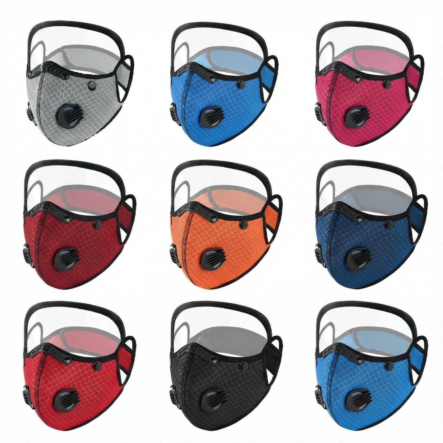 🔥 Last day of 50% off 💖 Reusable dust mask with activated carbon filter – designed for an active lifestyle