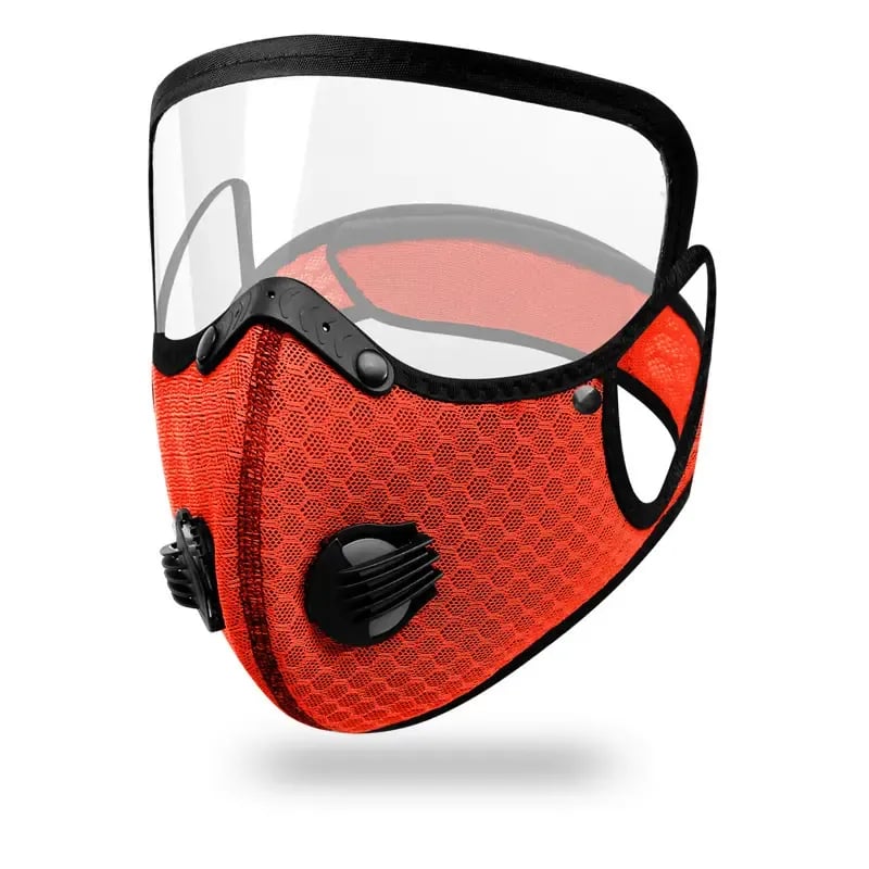 🔥 Last day of 50% off 💖 Reusable dust mask with activated carbon filter – designed for an active lifestyle
