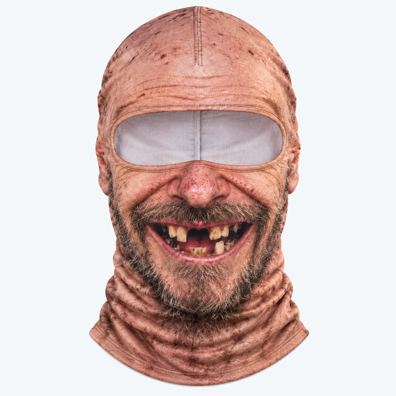 🎁😂 Fun, realistic ski mask - the perfect gift for winter enthusiasts!