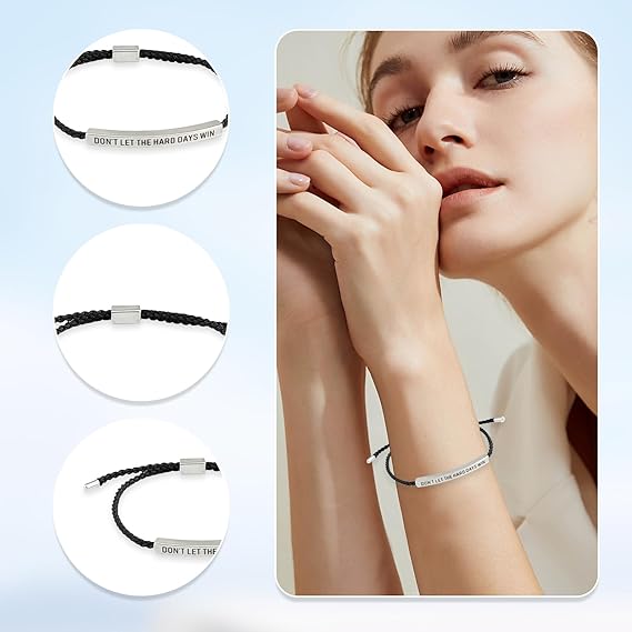 💖Inspirational Bracelet – A Meaningful Reminder To Stay Strong & Keep Going(Buy 2 Free Shipping)
