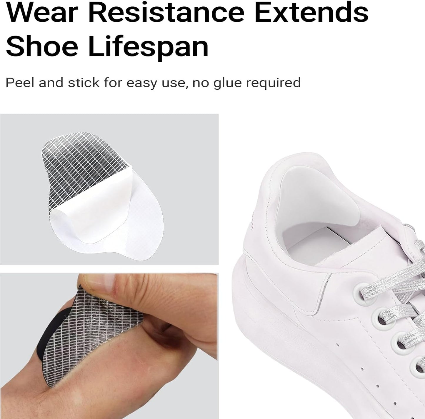 👟Multicolor Self-Adhesive Microfiber Patch (Pack of 6)
