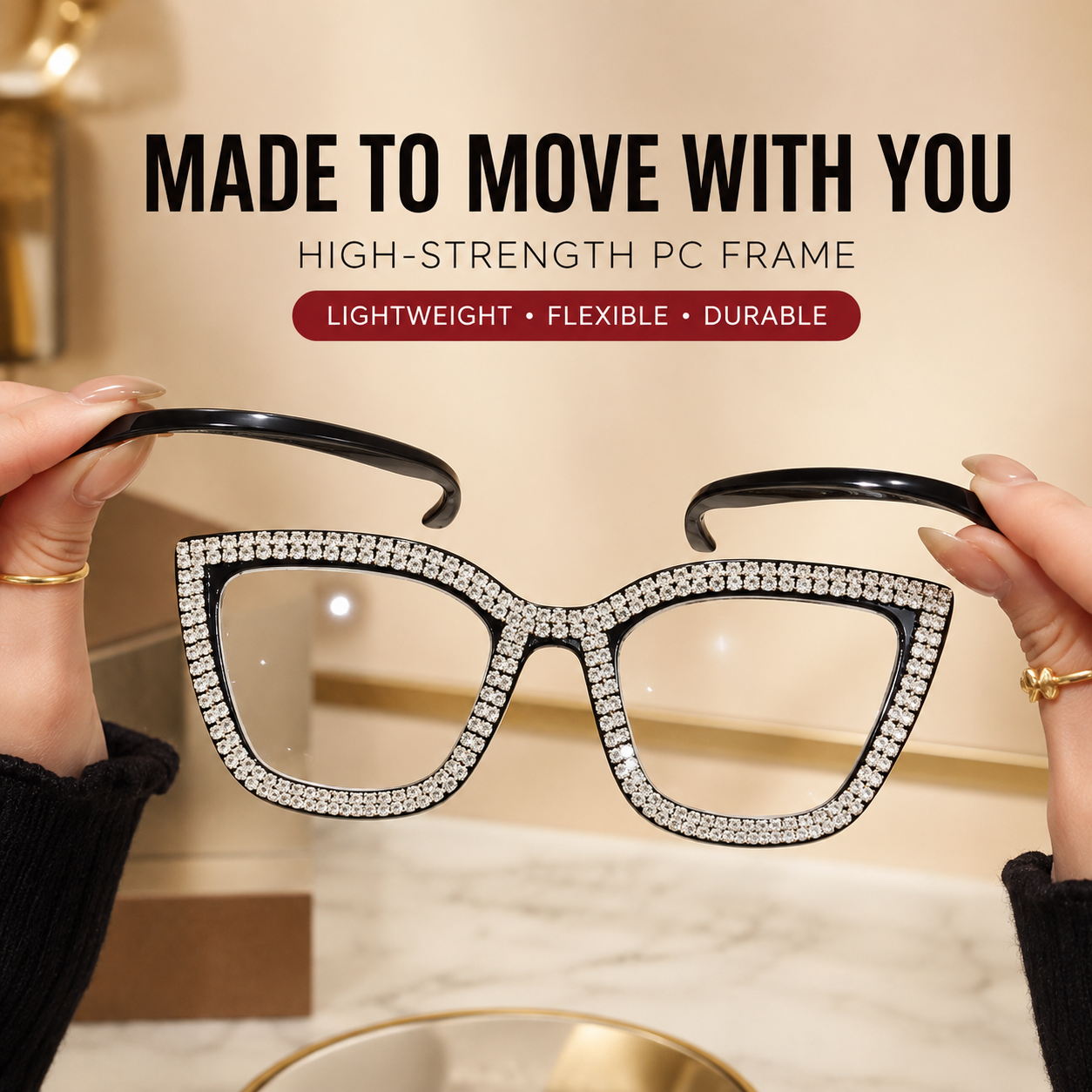 🕶️Cat-eye reading glasses with blue light protection