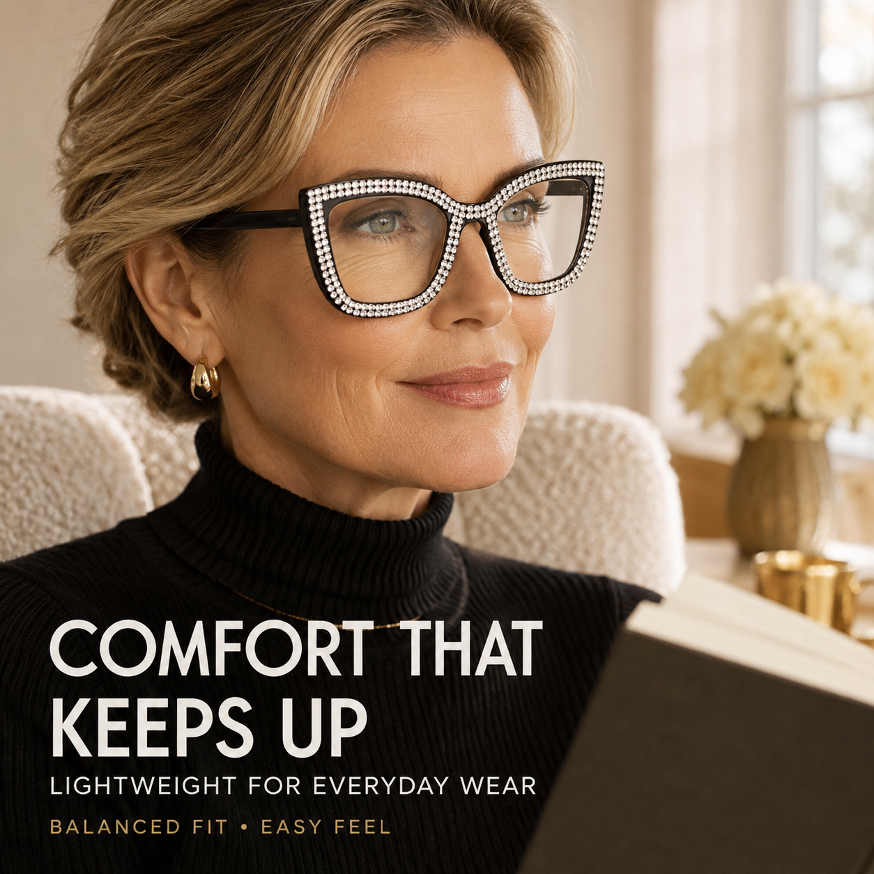 🕶️Cat-eye reading glasses with blue light protection