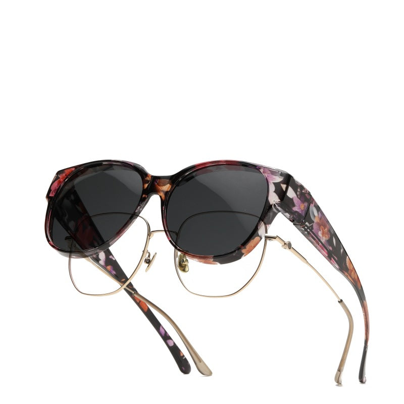 🕶 Limited time offer: buy 1, get 1 free 🔥 Brand new, extra large cat eye sunglasses with UV400 protection
