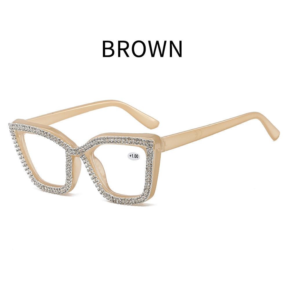 🕶️Cat-eye reading glasses with blue light protection