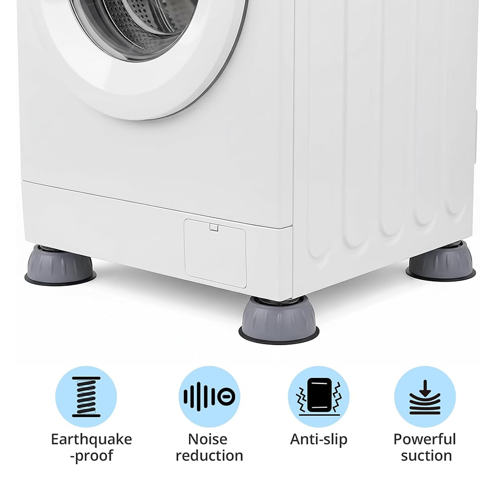 🏠 Vibration-damping pads for washing machine (4 pcs)