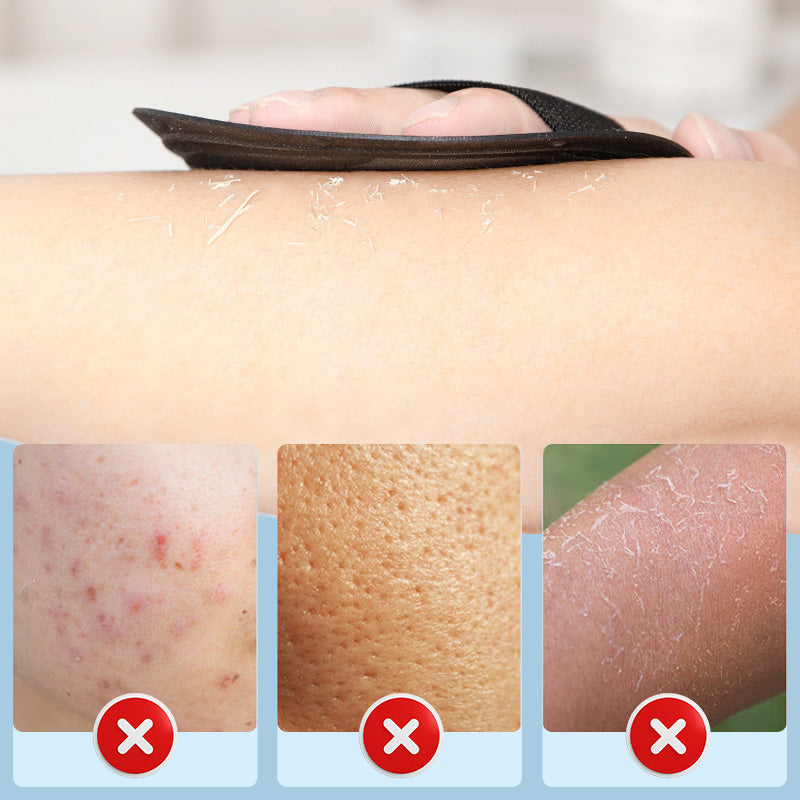 🚿🧽 Soft rubber bath brush – Gentle yet effective at removing dead skin cells and cleansing all skin types