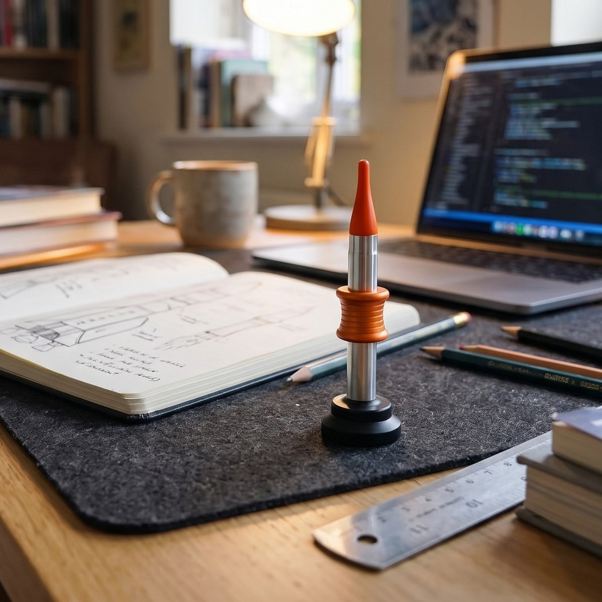 BUY 1 GET 1 FREE 🎉Say Goodbye to Desk Stress! 👋Kinetic Desk toy That Performs Impossible Landing