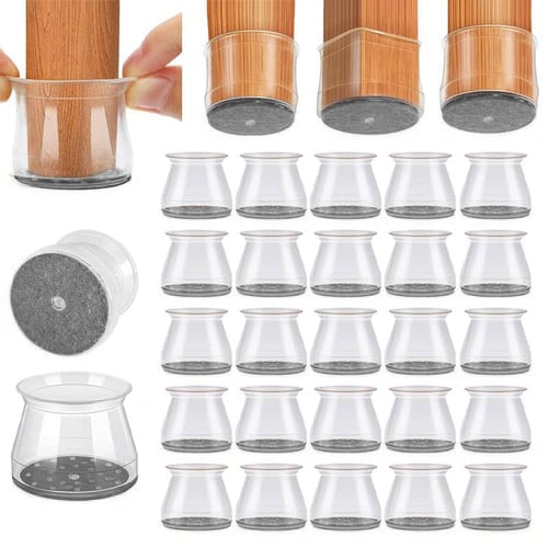 ✨ Universelle Stuhlbein-Schoner aus Gummi – Passend für alle Stuhlbeinformen, kratzfest und verschleißfest, die ultimative Lösung zum Schutz Ihrer Böden.