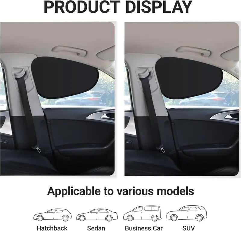 📢⏰Universal static sunshade for the side window