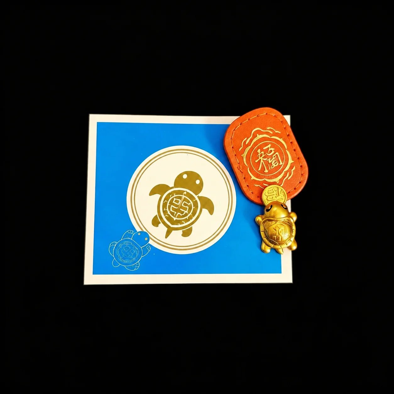 🐢2026 Golden Tortoise Pendant — Clinging to good luck 🍀 and never letting go!