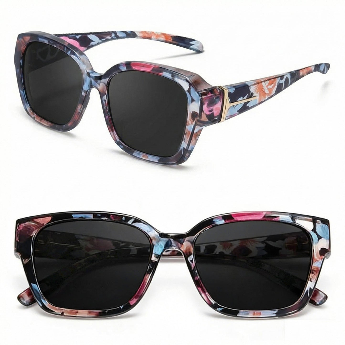 🕶 Limited time offer: buy 1, get 1 free 🔥 Brand new, extra large cat eye sunglasses with UV400 protection