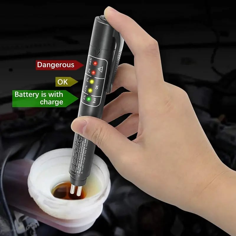 🚗 Portable brake fluid test pen, for DOT 3 / DOT 4 / DOT 5.