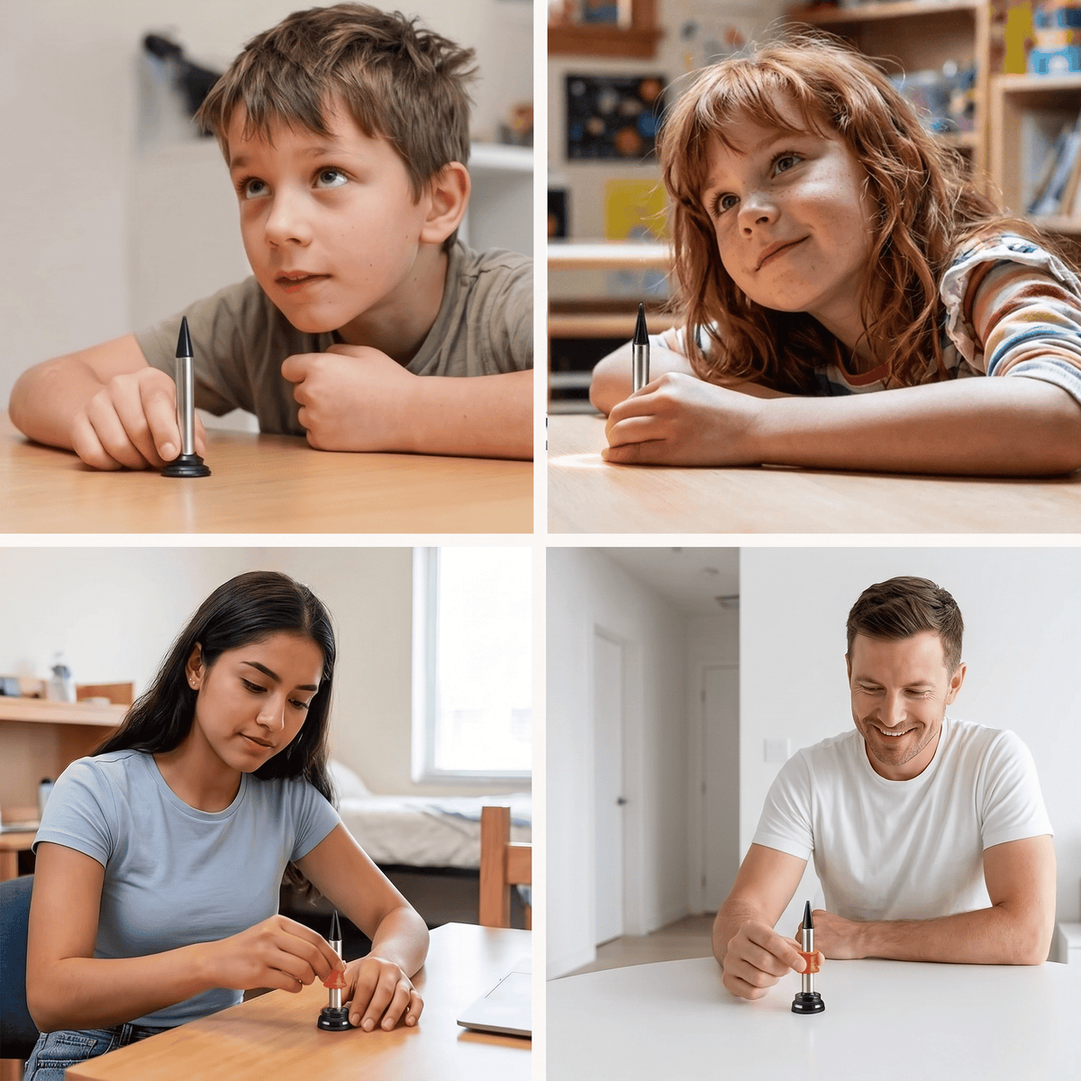 BUY 1 GET 1 FREE 🎉Say Goodbye to Desk Stress! 👋Kinetic Desk toy That Performs Impossible Landing