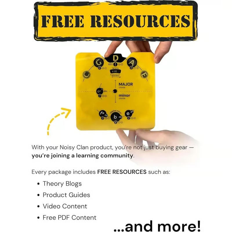 🔥 Last day of 50% off – “Circle of Fifths” Music Theory Wheel Set | Practical Guide to Chords, Keys, and Songwriting for Musicians🎹🎸💕