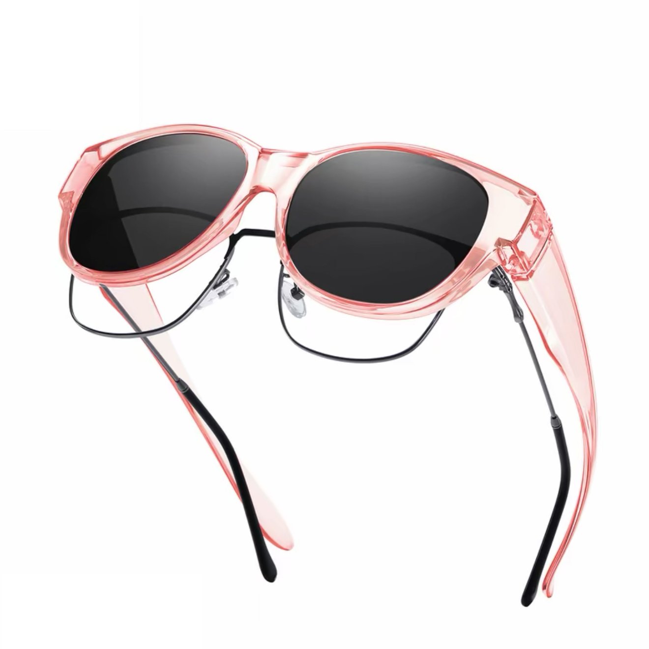 🕶 Neue XL-Cat-Eye-Sonnenbrille mit polarisierenden Gläsern und UV400-Schut