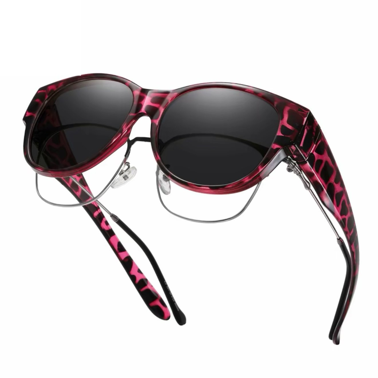 🕶 Neue XL-Cat-Eye-Sonnenbrille mit polarisierenden Gläsern und UV400-Schut