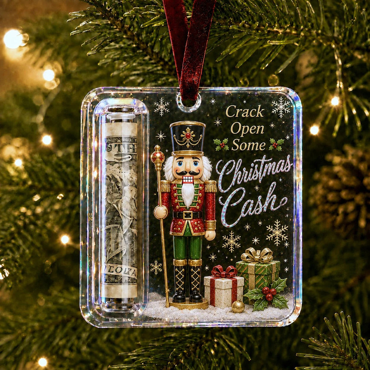 💵🎄 Christmas present money holder – Turn your money into a Christmas surprise
