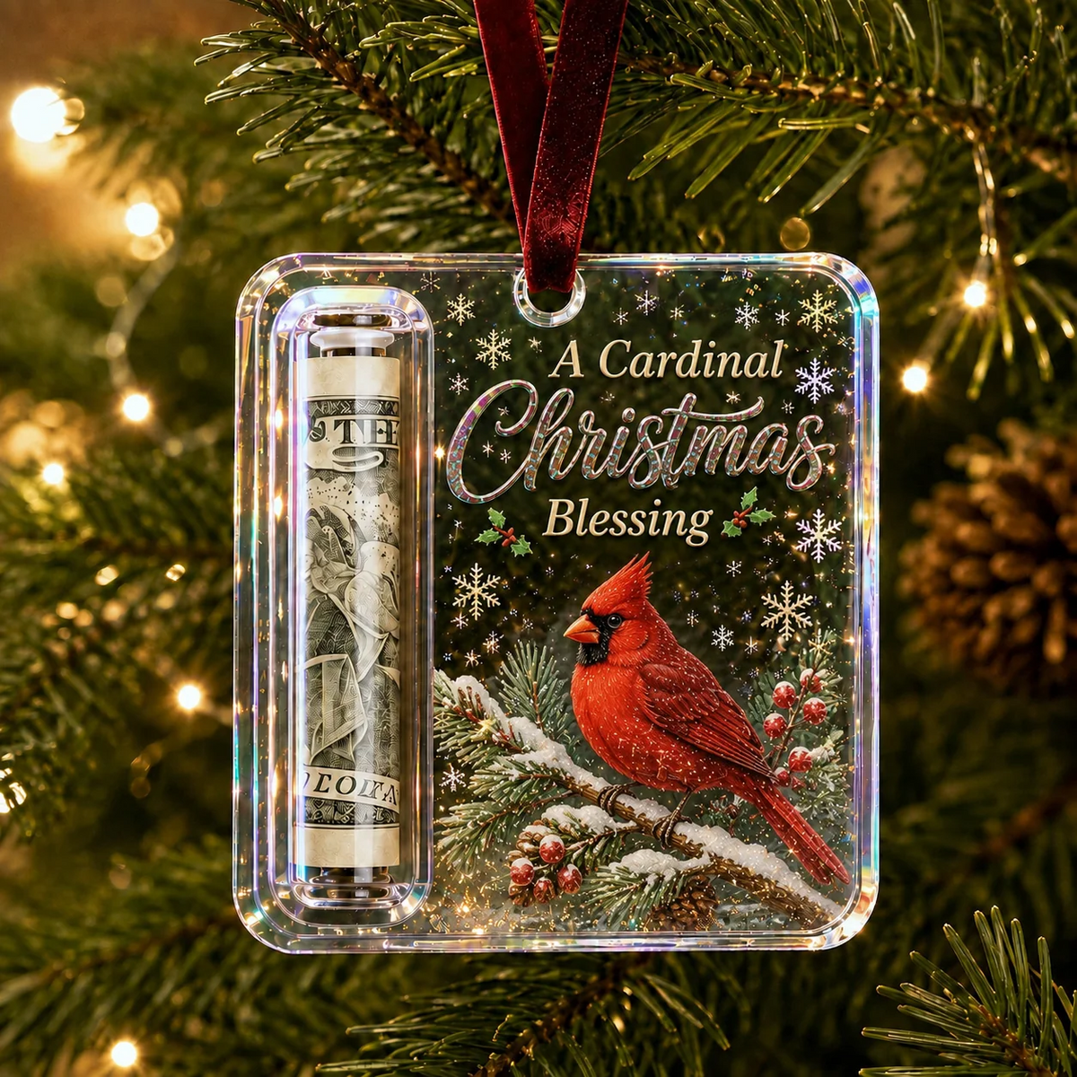 💵🎄 Christmas present money holder – Turn your money into a Christmas surprise