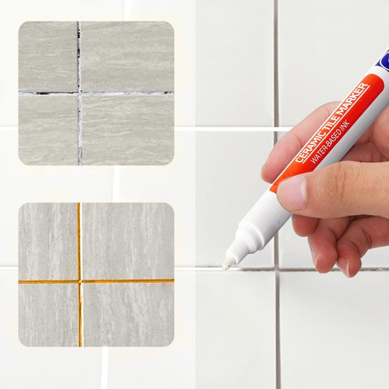 ✏️Mold-resistant and waterproof grout pen for ceramic tiles