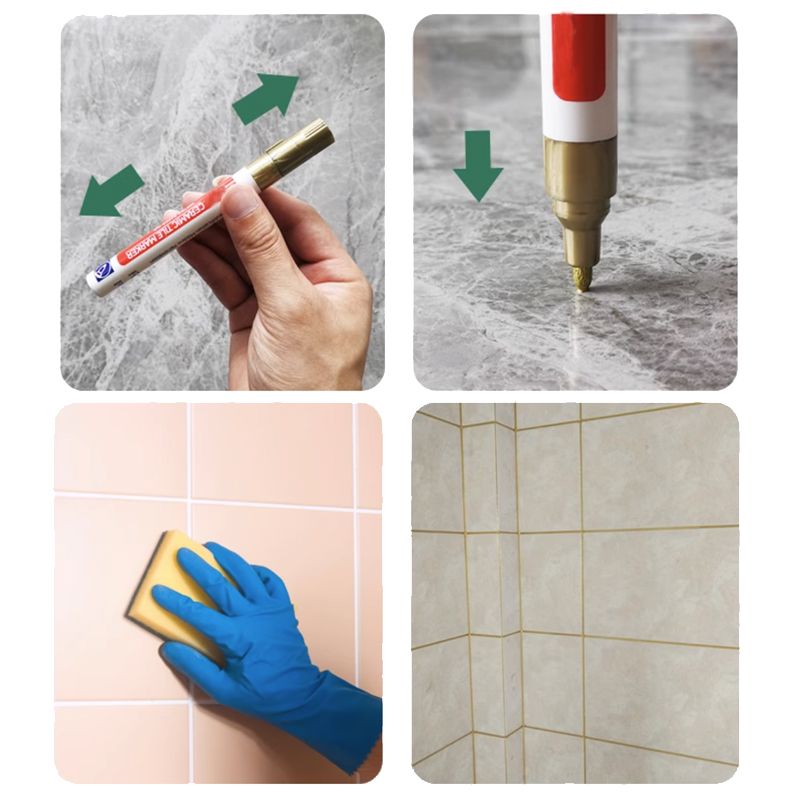 ✏️Mold-resistant and waterproof grout pen for ceramic tiles